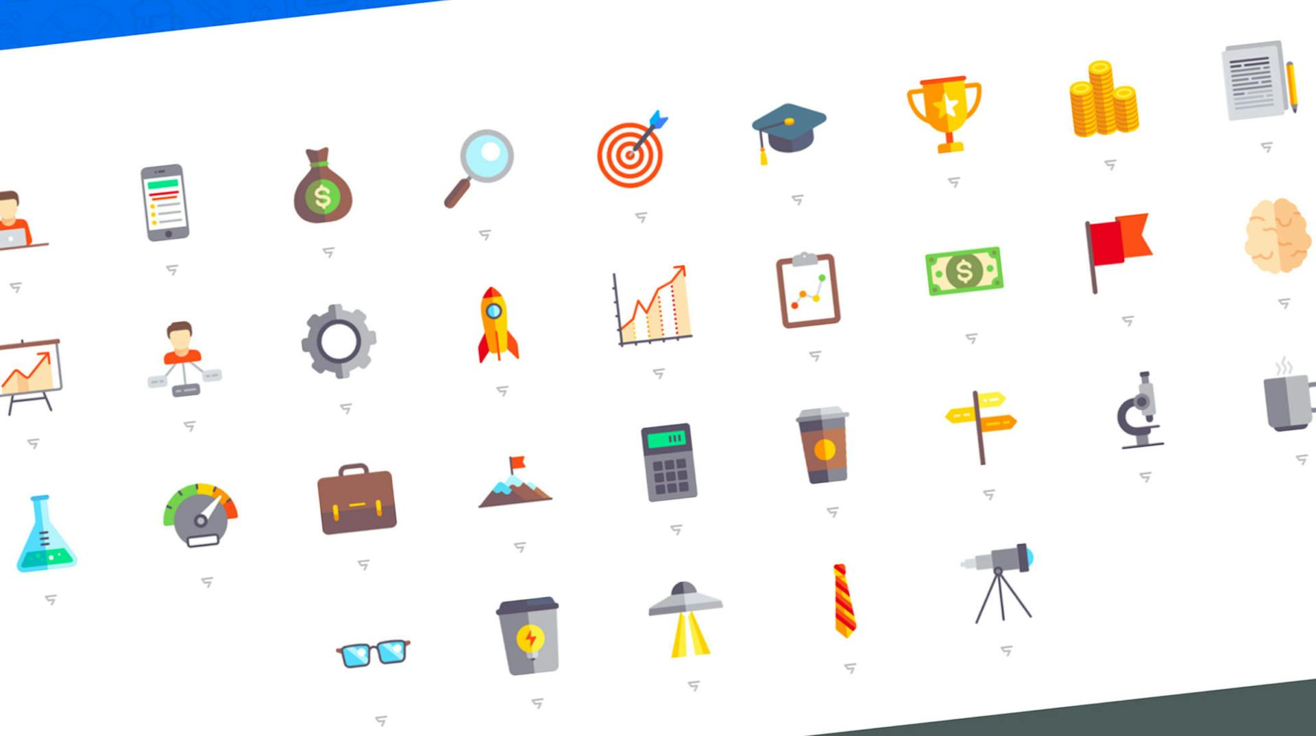 Great Collection of Free Vector Icons and Pictograms for