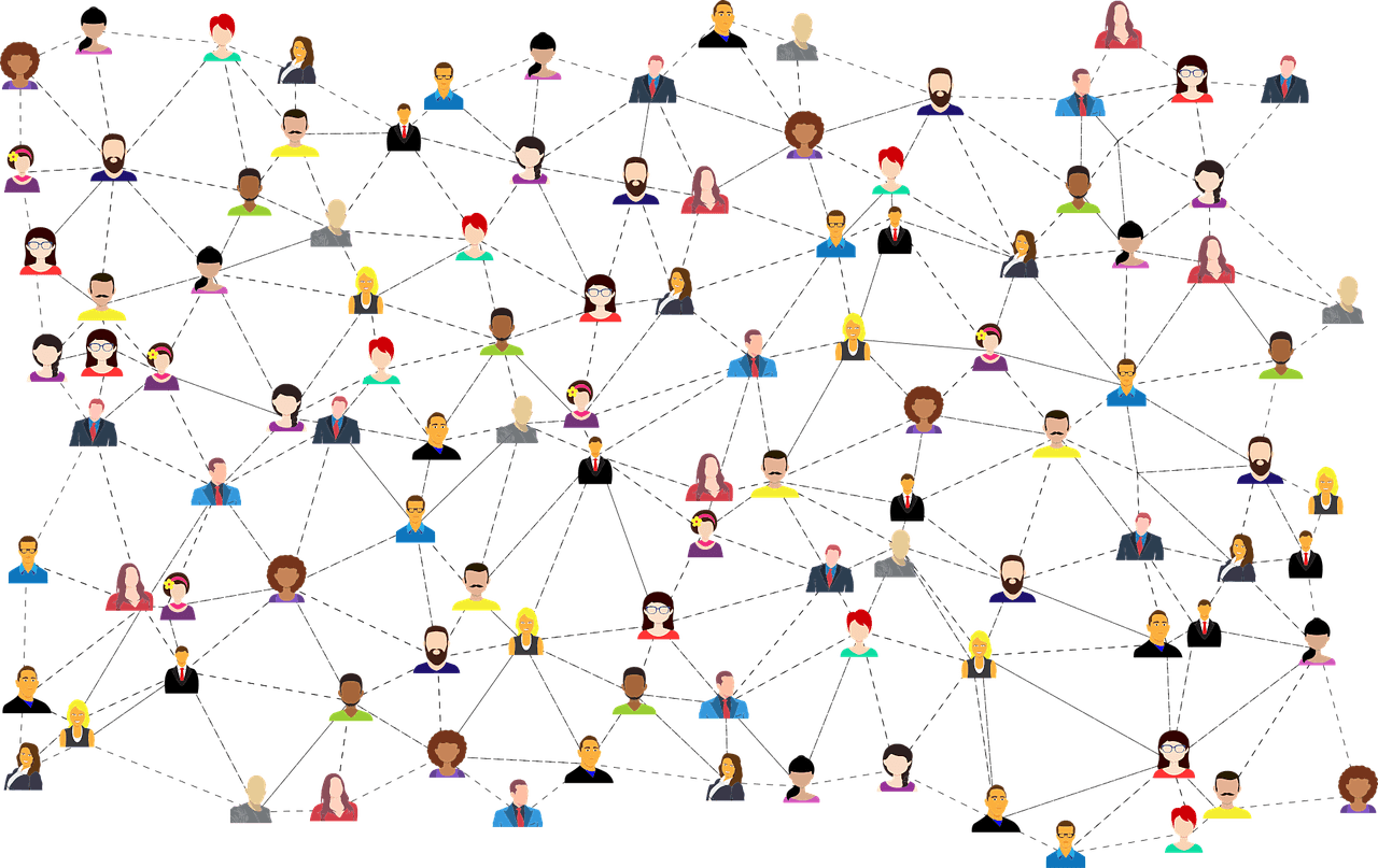 social network graphic